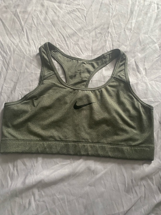 Nike Other - Nike Grey Racerback Dri-FIT Sports Bra with Black Swoosh